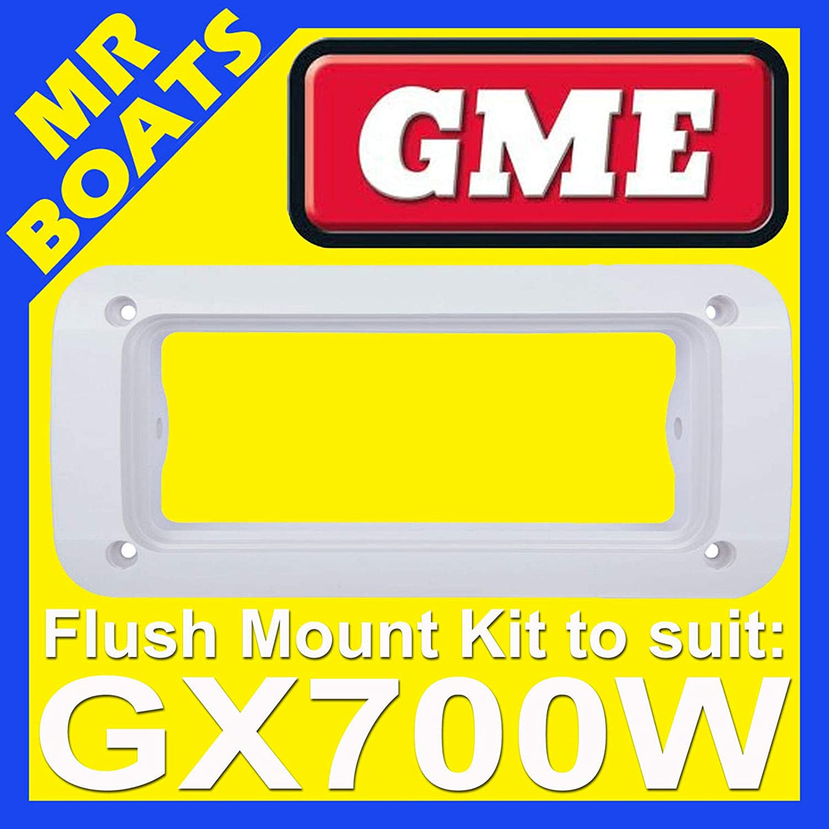 GME MK008 Flush Mount Kit for GDEK/GX400/GX700 White Brig Parts