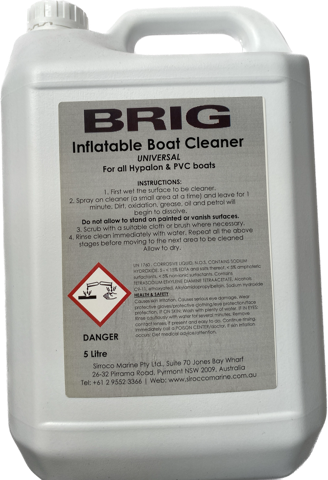 Brig Inflatable boat cleaner